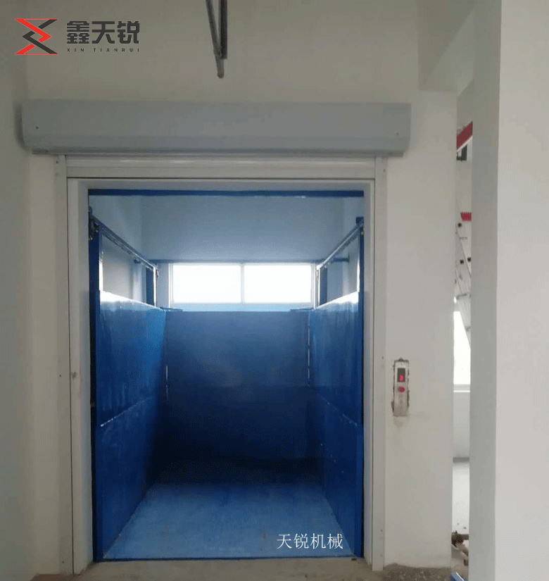 平凉上货专用导轨式升降货梯